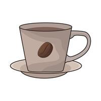 illustration of coffee cup vector