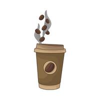 illustration of coffee cup vector