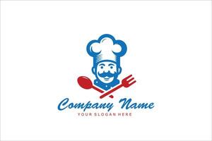 Kitchen Chef Logo Design vector