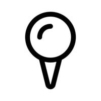 Grab this amazing icon of map pine, easy to use vector