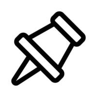 Grab this amazing icon of map pine, easy to use vector