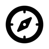 An well designed icon of compass in modern style, navigation tool icon vector