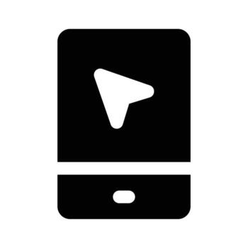 Get this amazing icon of navigation app in modern style, ready to use icon vector