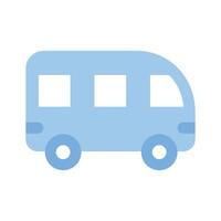 Icon of transportation van in modern style, ready to use icon vector