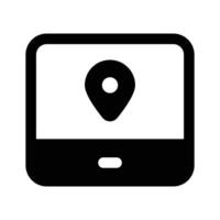 Check this beautiful icon of gps device in editable style, easy to use icon vector