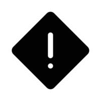 Take a look at this amazing icon of warning sign board vector