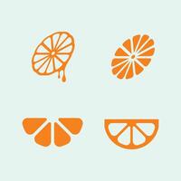 Fruits icon and Fruit logo design fresh fruits tropical nature food illustration vector