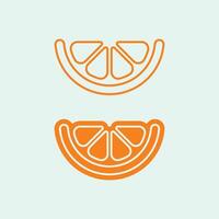 Fruits icon and Fruit logo design fresh fruits tropical nature food illustration vector