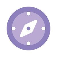 An well designed icon of compass in modern style, navigation tool icon vector