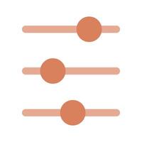 Get this amazing icon of equalizer, ready to use vector