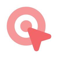 Navigation cursor design pixel perfect graphics vector