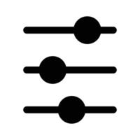 Get this amazing icon of equalizer, ready to use vector