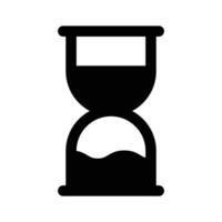Get this amazing icon of hourglass up for premium use vector