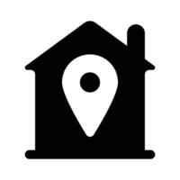 Check this beautiful of home location in modern style vector
