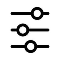 Get this amazing icon of equalizer, ready to use vector
