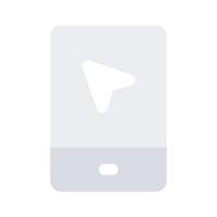 Get this amazing icon of navigation app in modern style, ready to use icon vector