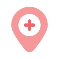 Get this creative icon of add location in editable style vector