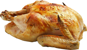 d'or rôti poulet avec Romarin. png