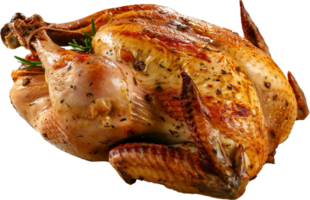 d'or rôti poulet avec Romarin. png