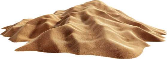 golden Sand Dünen im Wüste Landschaft. png