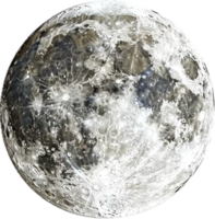 detailliert Mond- Oberfläche mit Krater. png