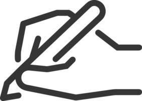 Hand with finger icon symbol image for gesture illustration vector