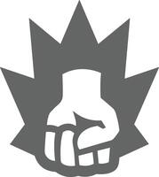 Hand with finger icon symbol image for gesture illustration vector