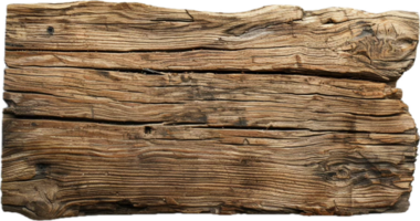 Weathered Wooden Planks with Cracks. png