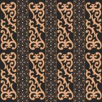 abstract indonesian batik ornament pattern vector