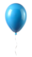 Blue Balloon Floating in Air png