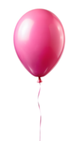 Pink Balloon Floating in Air png