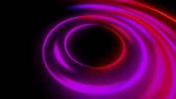 Luminous Swirling Glowing Circles video