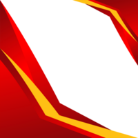 Red Wave Background Template png