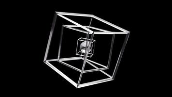 Abstract glass structure video
