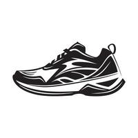 Running shoes Design Images . sport shoes isolated on white vector