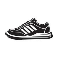 Running shoes Design Images . sport shoes isolated on white vector