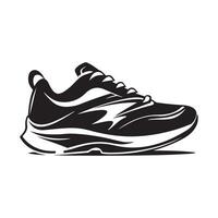 Running shoes Design Images . sport shoes isolated on white vector