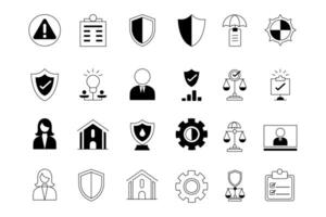 Mobile App Essentials Set Icon Templates for User Interfaces vector