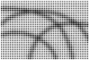 monocromo trama de semitonos antecedentes. negro y blanco fondo. vector