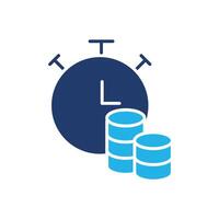 loan term colored icon design good for website and mobile app vector