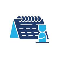 loan term colored icon design good for website and mobile app vector