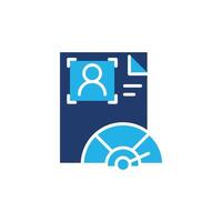 debtor colored icon design good for website and mobile app vector