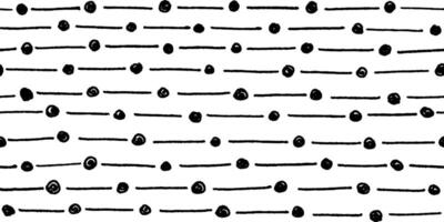 Small Dash Pattern in Row on White Background vector