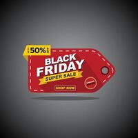 Black friday sale template, illustration vector