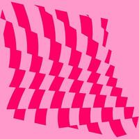 a pink and white checkered pattern on a pink background vector
