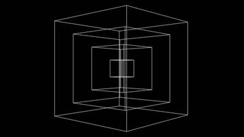 abstrakt rörelse grafisk element formning och formning bakgrund video