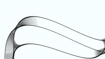 astratto movimento grafico elementi modellare e formatura fondale video