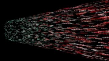 astratto movimento grafico elementi modellare e formatura fondale video