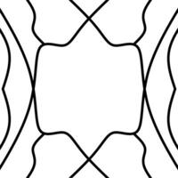 striped frame that has black color vector
