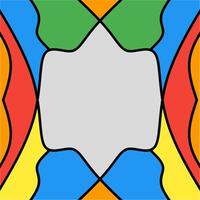 background with colored lines vector